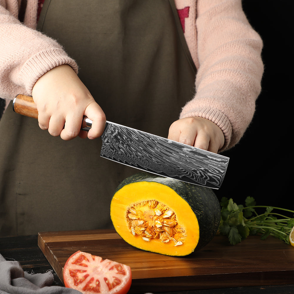 Couteau Japonais Nakiri - Acier VG10 - Black Sora