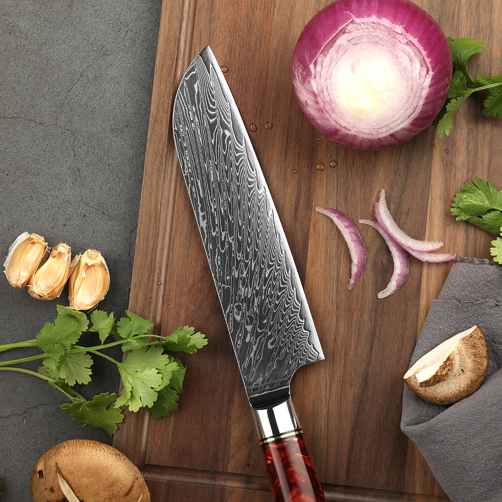 Couteau Santoku Japonais – Polyvalent au Quotidien