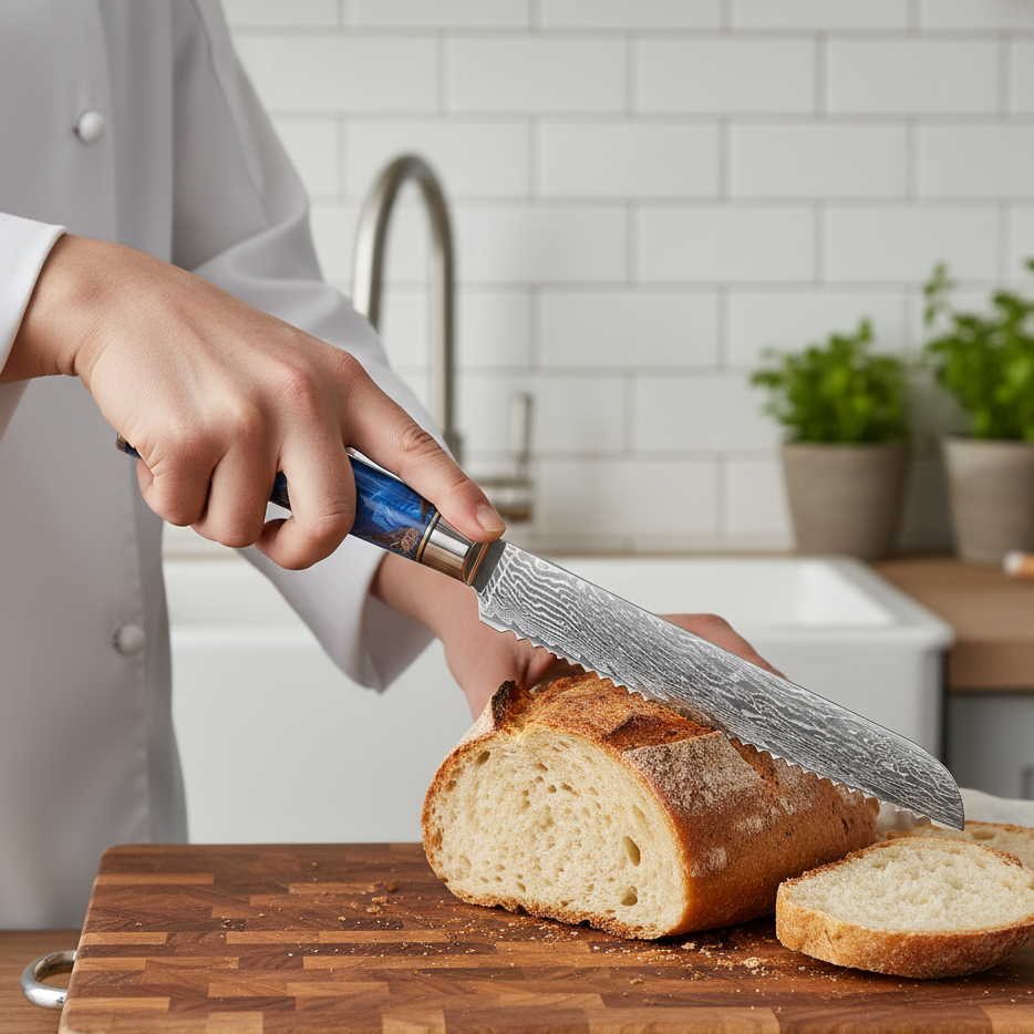 Couteau Japonais à Pain - Nebula