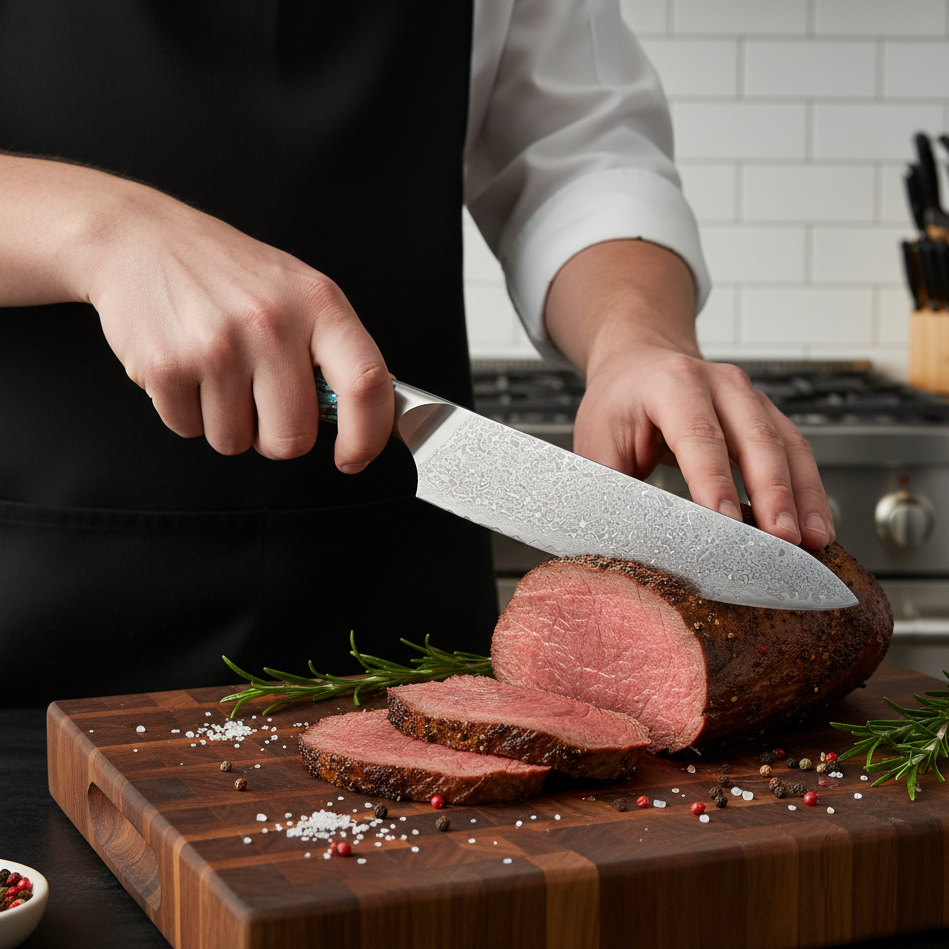 Set de 2 Couteaux Japonais - Corail