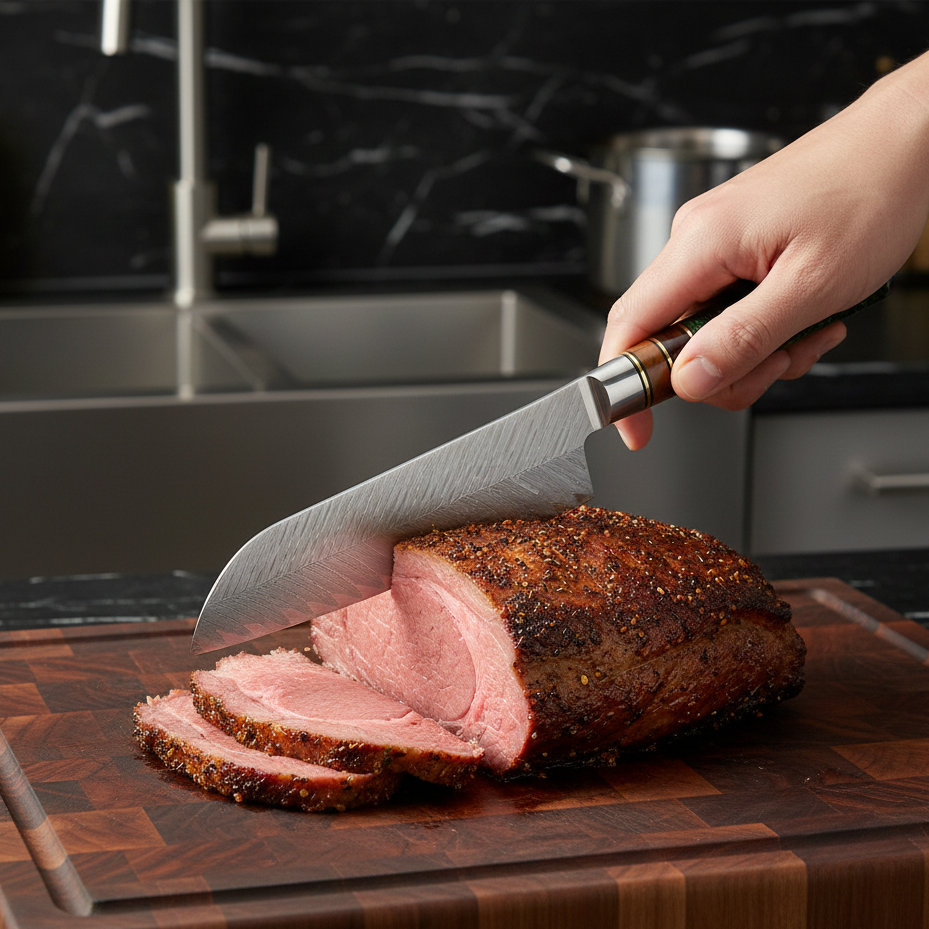 Couteau Japonais Santoku - Acier VG10 - Midori