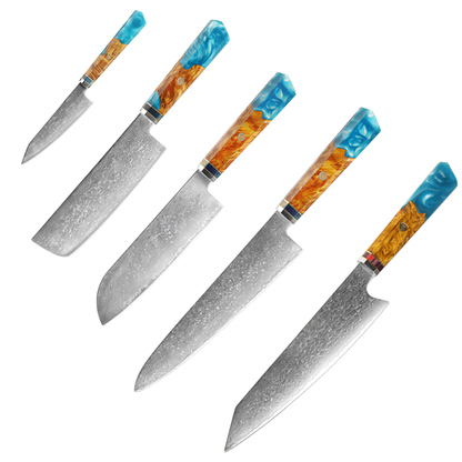 Set de 5 Couteaux Japonais - Kinoto