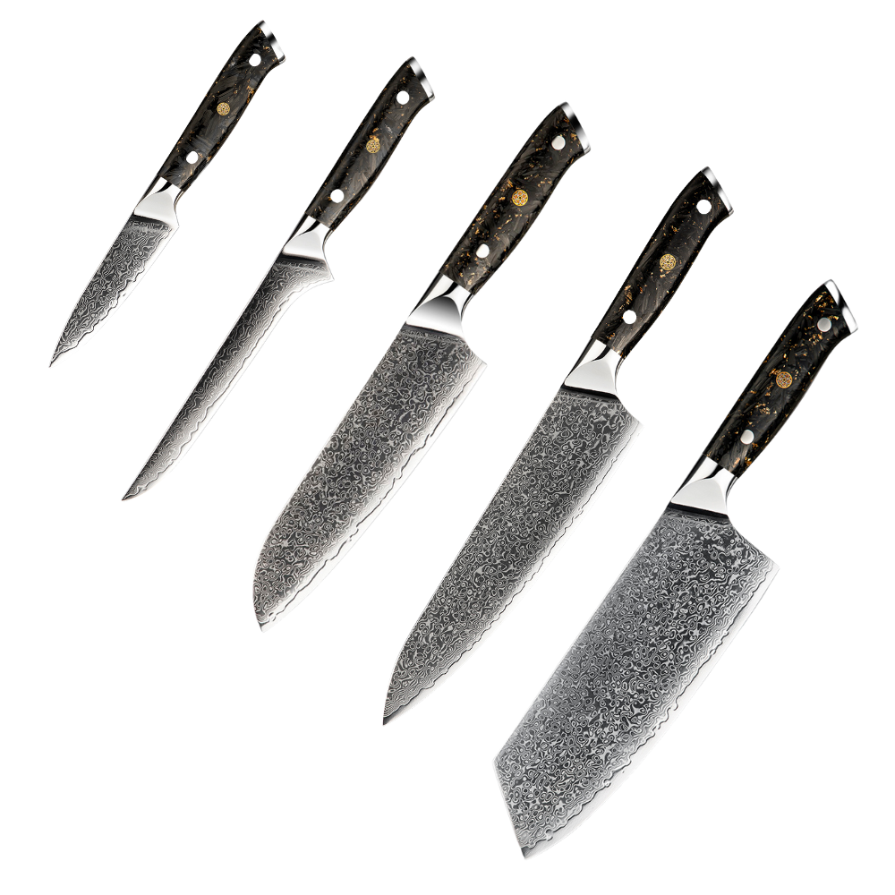 Set de 5 Couteaux Japonais - Kurokin