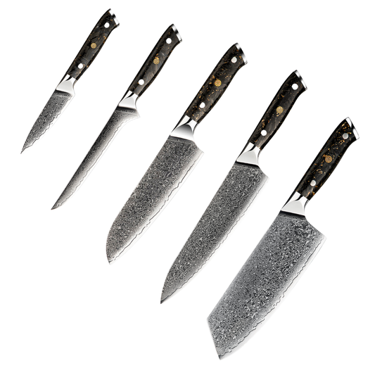 Set de 5 Couteaux Japonais - Kurokin