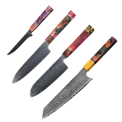 Set de 4 Couteaux Japonais - Marushi