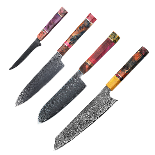 Set de 4 Couteaux Japonais - Marushi