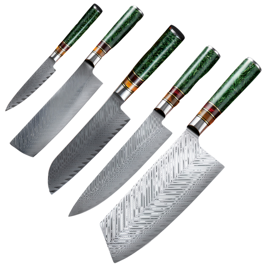 Set de 5 Couteaux Japonais - Midori
