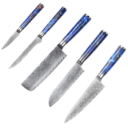 Set de 5 Couteaux Japonais - Nebula