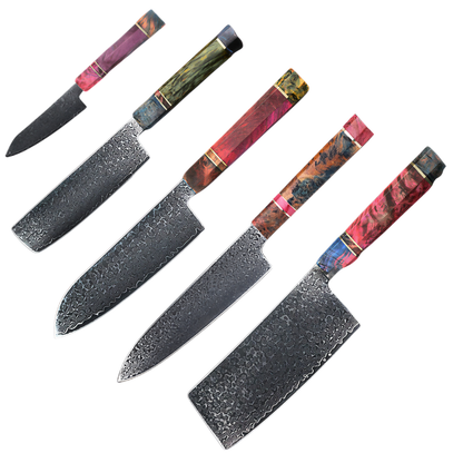 Set de 5 Couteaux Japonais - Marushi