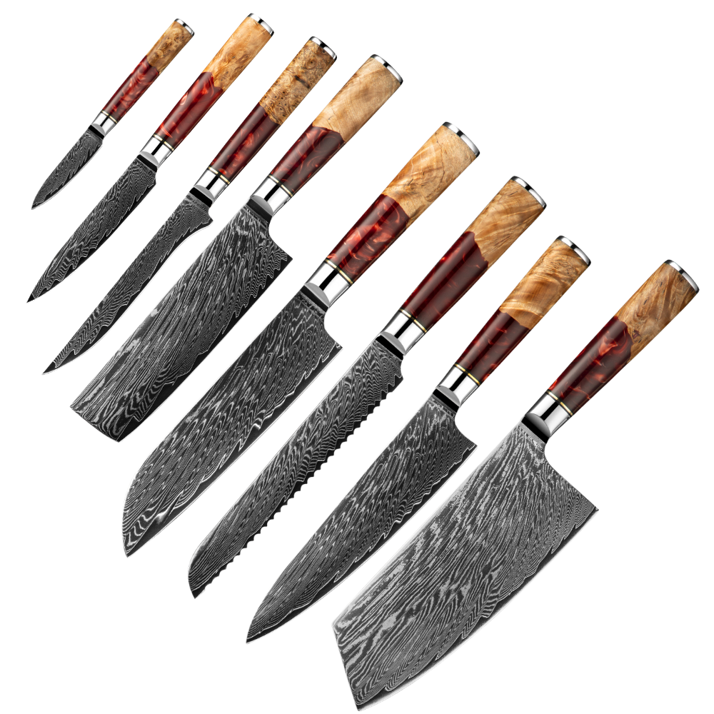 Set Complet de Couteaux Japonais - Akuna