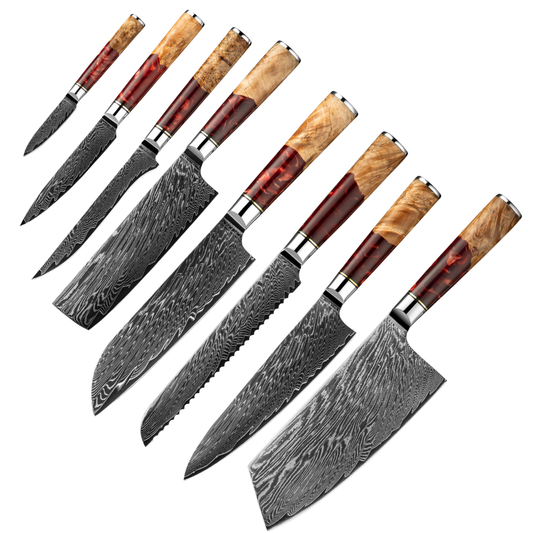 Set Complet de Couteaux Japonais - Akuna