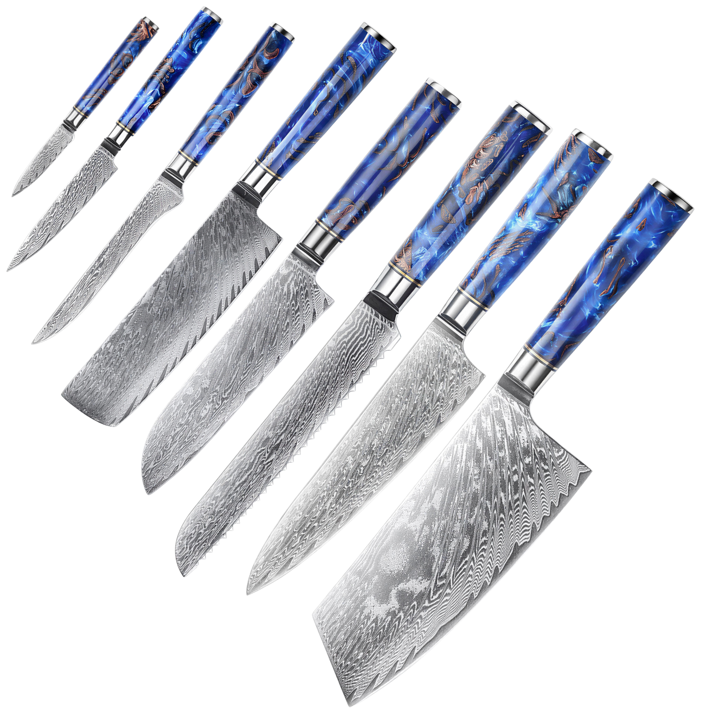 Set Complet de Couteaux Japonais - Nebula