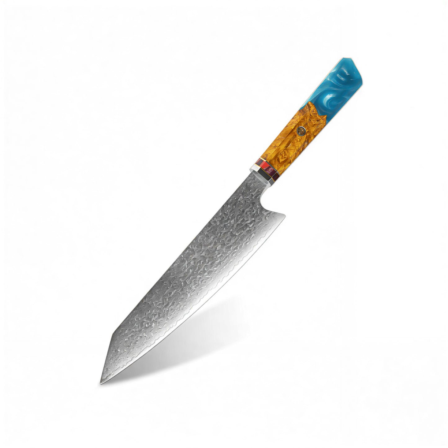 Couteau Japonais Kiritsuke - Acier Damas - Kinoto