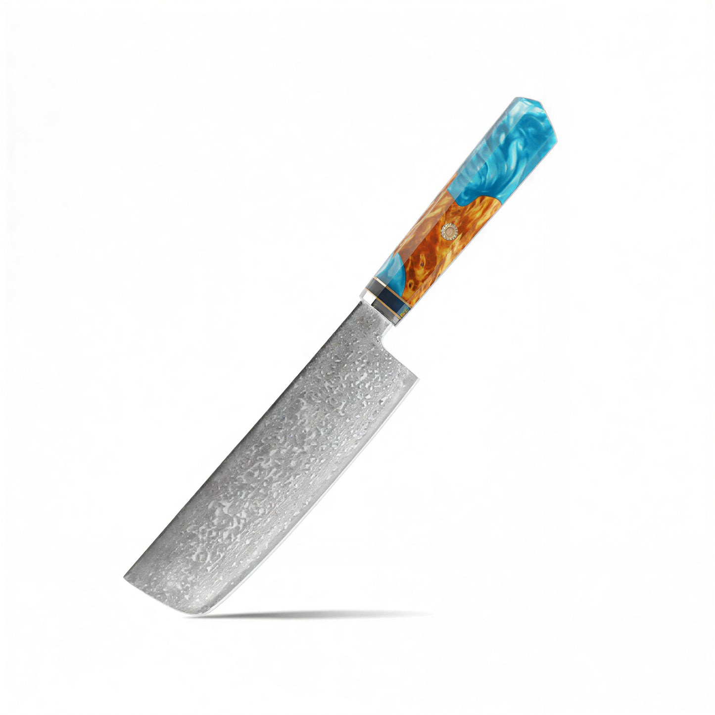 Couteau Japonais Nakiri - Acier Damas - Kinoto