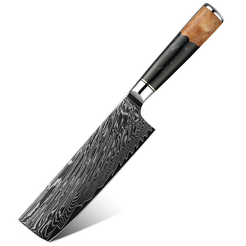 Couteau Japonais Nakiri - Acier VG10 - Black Sora