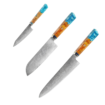 Set de 3 Couteaux Japonais - Kinoto