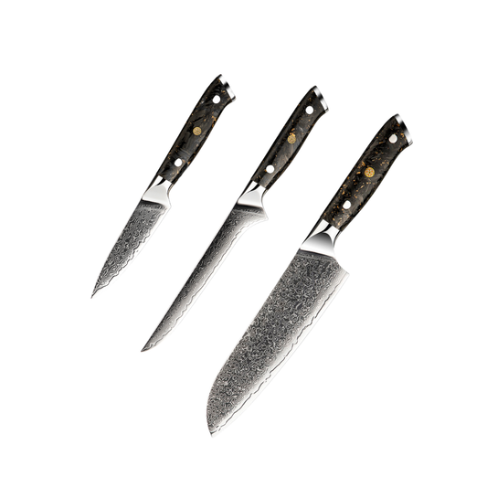 Set de 3 Couteaux Japonais - Kurokin