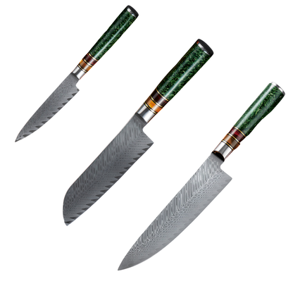 Set de 3 Couteaux Japonais - Midori