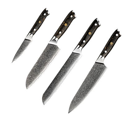 Set de 4 Couteaux Japonais - Kurokin