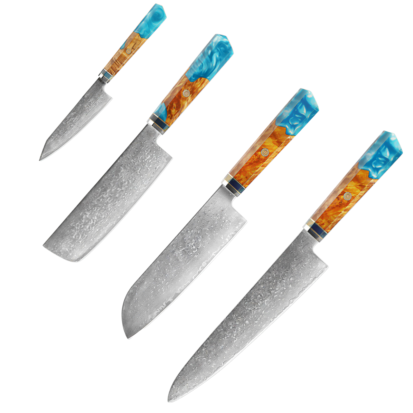 Set de 4 Couteaux Japonais - Kinoto