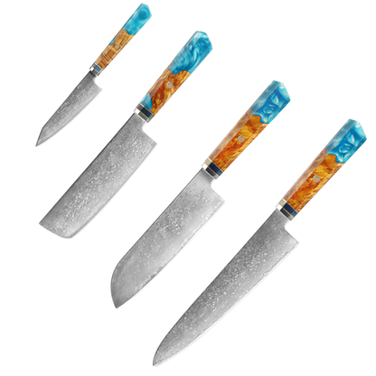 Set de 4 Couteaux Japonais - Kinoto