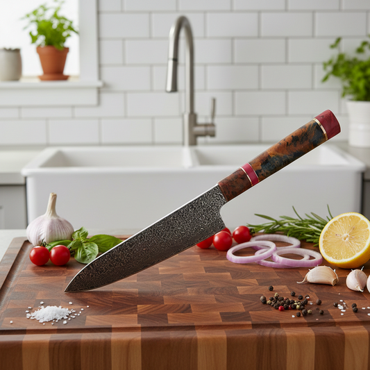 Couteau Japonais de Chef - Acier VG10 - Marushi