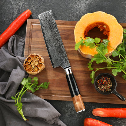 Couteau Japonais Nakiri - Acier VG10 - Black Sora