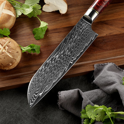 Couteau Santoku Japonais – Polyvalent au Quotidien