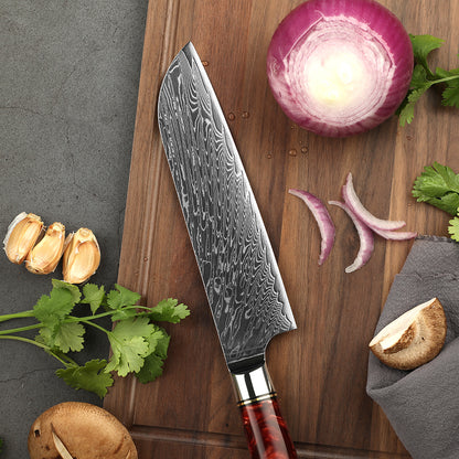 Couteau Santoku Japonais – Polyvalent au Quotidien