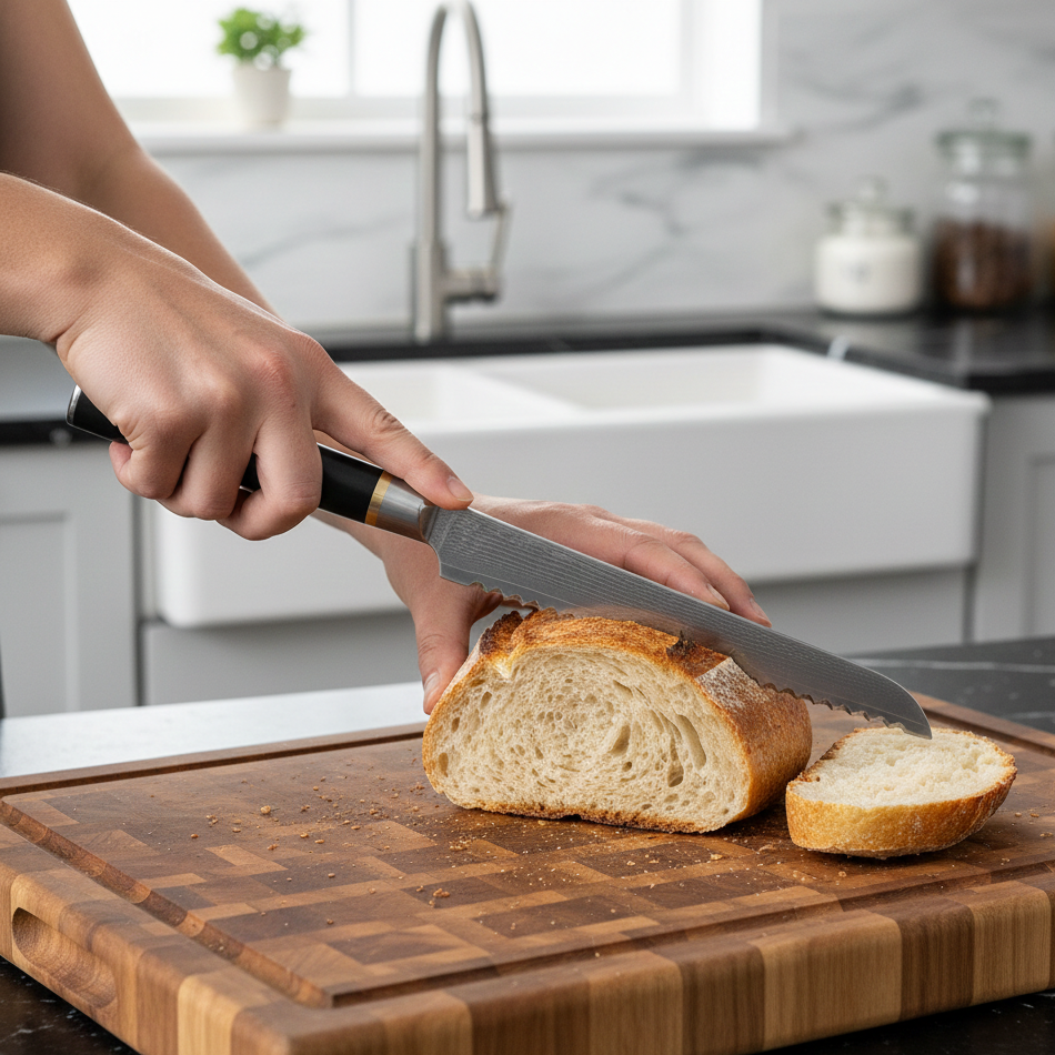 Couteau Japonais à Pain - Pure