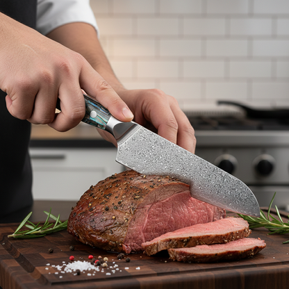 Set de 2 Couteaux Japonais - Corail