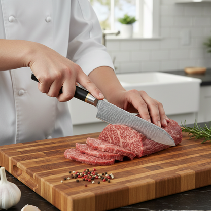 Couteau Japonais Santoku - Pure