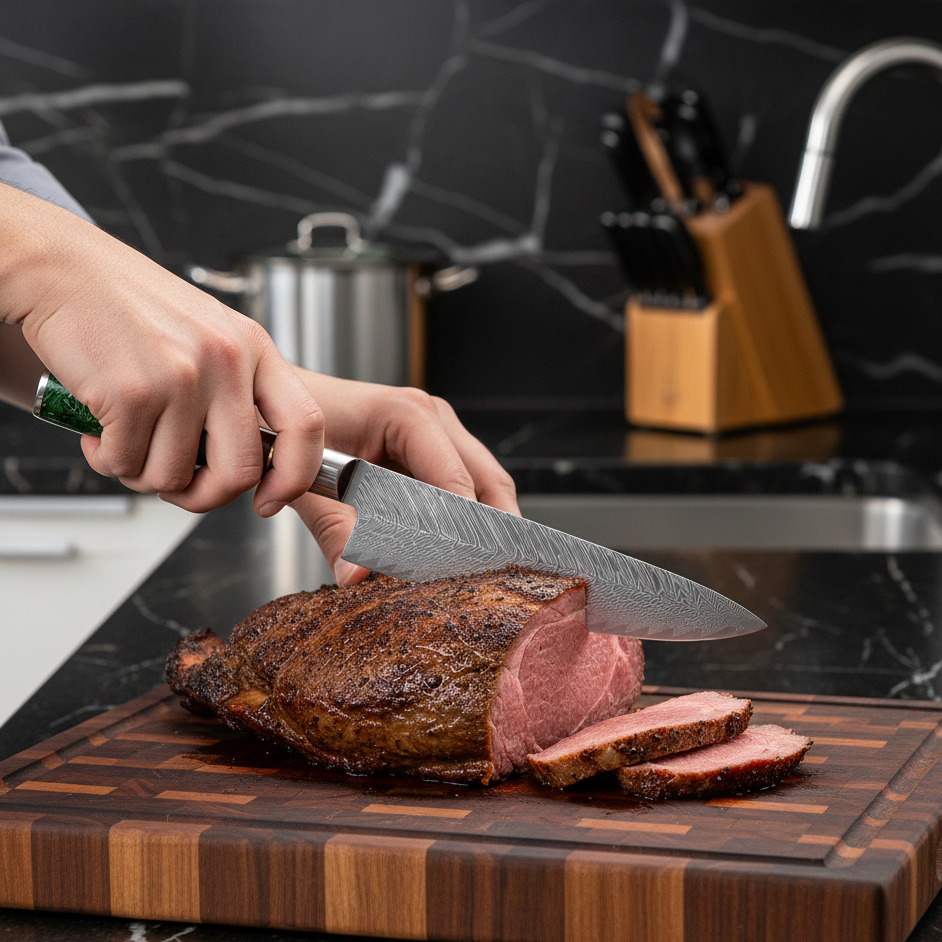 Couteau Japonais de Chef - Acier VG10 - Midori