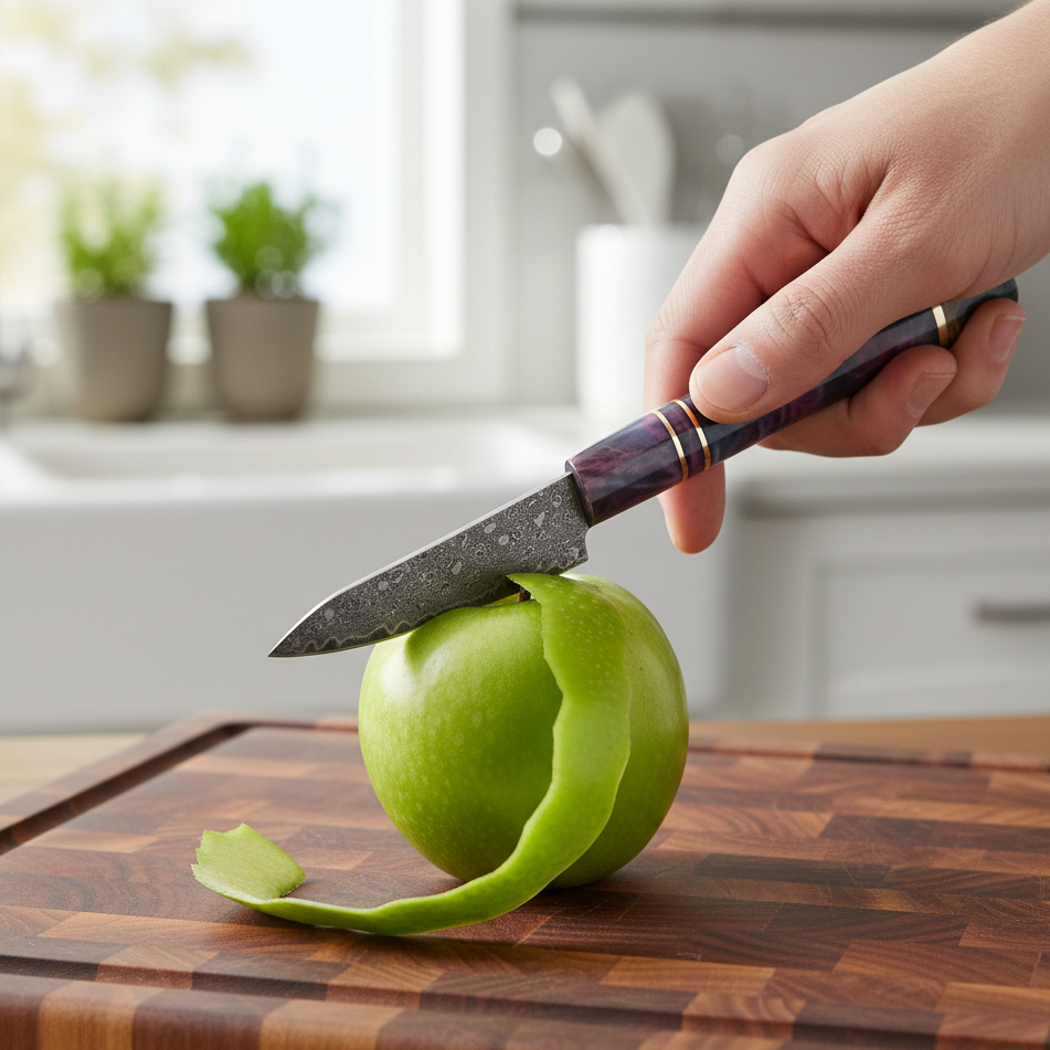 Couteau Japonais à éplucher - Acier VG10 - Marushi
