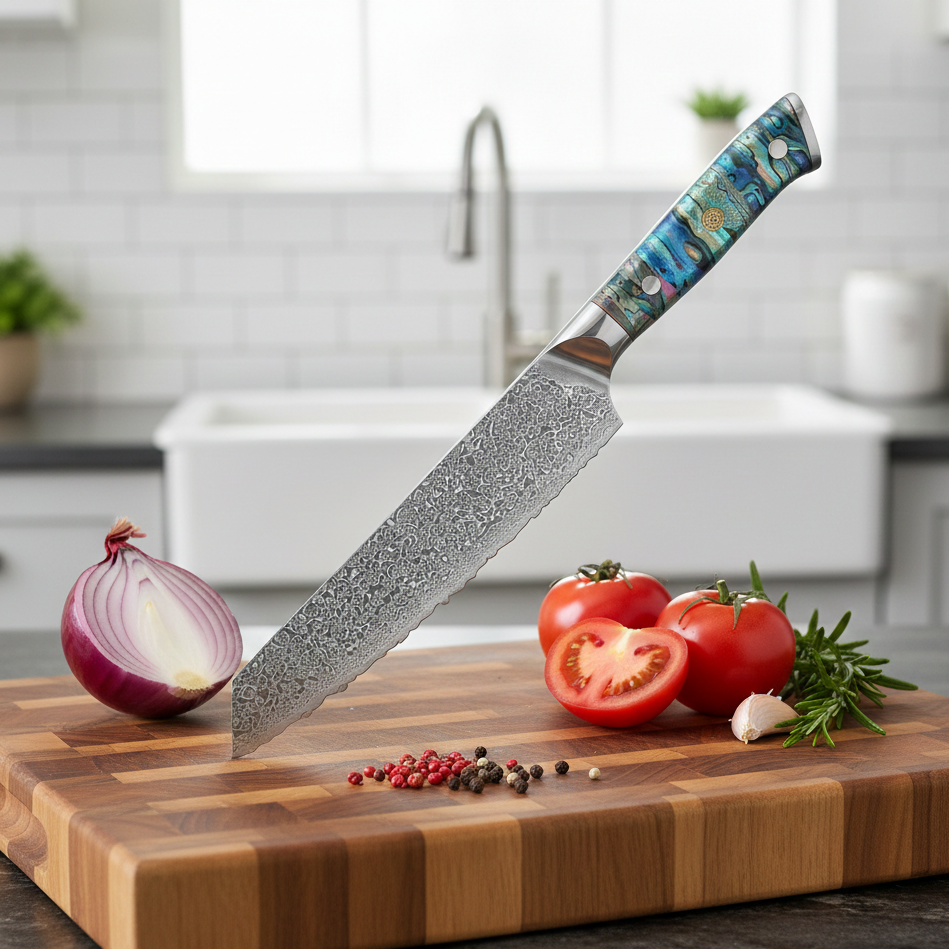 Set Complet Couteaux Japonais - Corail