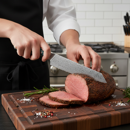 Couteau Japonais Kiritsuke - Corail