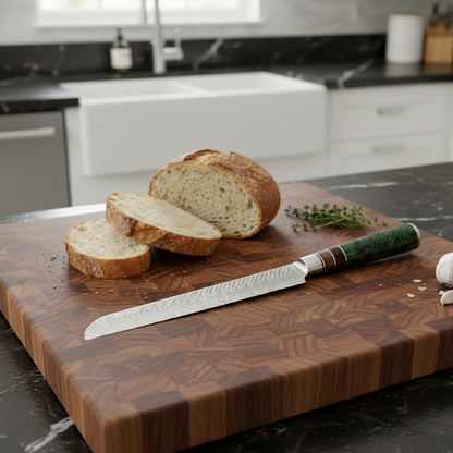Couteau Japonais à Pain - Acier VG10 - Midori