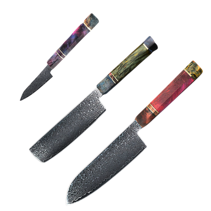 Set de 3 Couteaux Japonais - Marushi